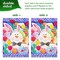G128 Combo Pack Garden Flag Stand Black 36x16IN & Garden Flag Happy Easter Bunny Tulips Printed 12x18IN Double Sided Yard Garden Lawn Decoration